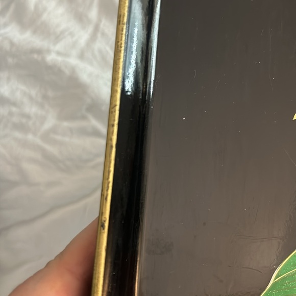 Vintage Yamanaka Made in Japan “Hawaii” Floral Lacquer Tray - Picture 3 of 16